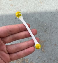 Image 4 of Fused glass fidget sticks set: Q-tips 