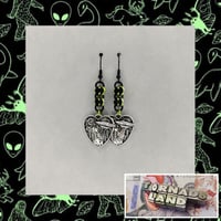 Sasquatch Abduction Earrings