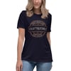 Women's Beard Brews and Food Short-Sleeve T-Shirt with Craftinator Logo