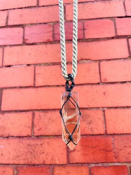 Image of Natural citrine necklace 