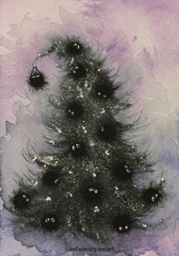 ‘Tree of Soots’ Embellished Art Print
