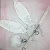 White Bunny Set 🐰 petplay set 