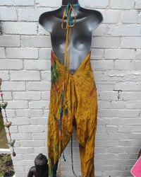 Image 4 of Wanderlust Jewel HAREEM jumpsuit yellow and turquoise 