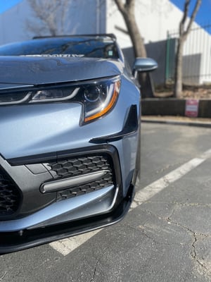 Image of 2019 - 2023 Toyota Corolla Sedan "SE" Canards