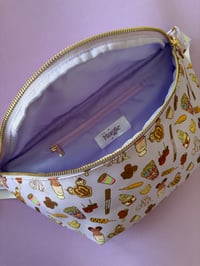 Image 2 of Snacks ( purple ) XL belt bag
