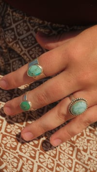 Image 4 of Chunky Turquoise Ring 1