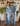 Bow denim jeans 