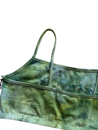 Image 8 of L/XL (40) Bralette in Verdant Watercolor Ice Dye
