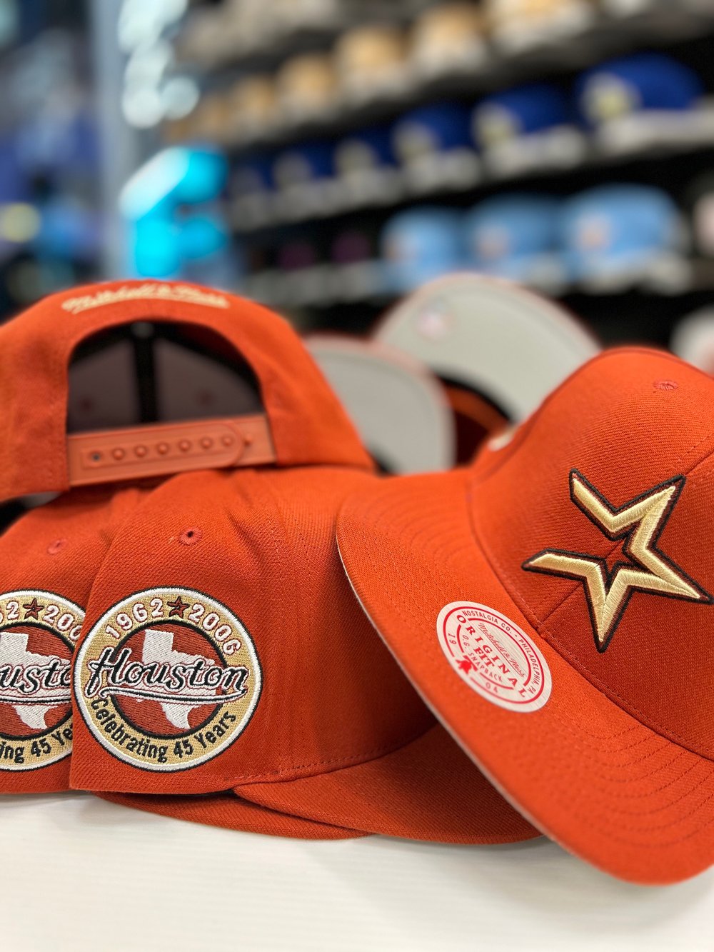 Mitchell & Ness Burnt Orange 