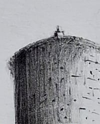 Image 3 of Graphite Water Tower Drawing 02725