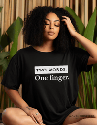 Image 1 of Two Words Tee