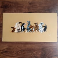 Image 2 of ORIGINAL ARTWORK - Strong Breeze -  48x25cm