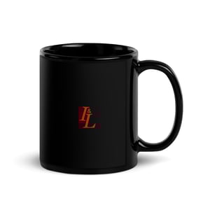 Image of implemonti “THE PATH TO POWER” Black Glossy Mug