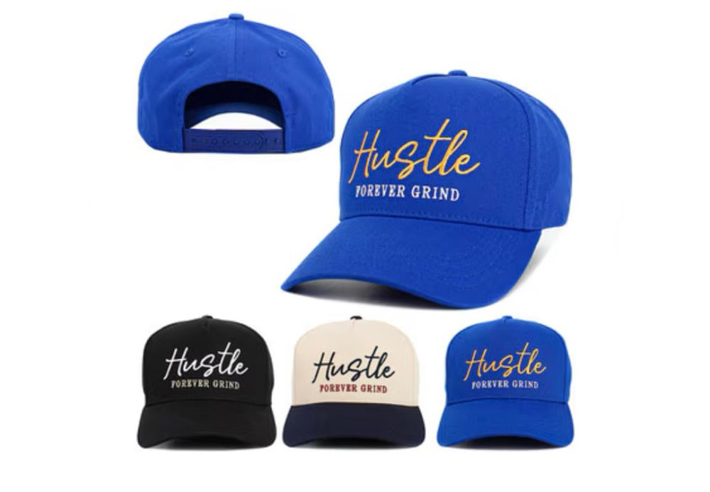 Image of custom rain drop hats