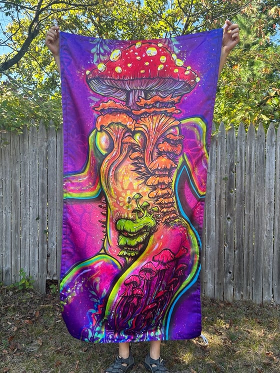 Image of Mother Fungus tapestry 