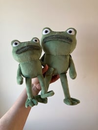 Image 5 of Medium Frog Of Many Names Plushie - OTGW - made to order