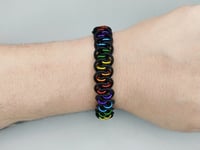 Image 2 of Shenanigans Rainbow Stretch Bracelet