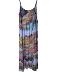 Image 10 of S Jersey Knit Long Sundress in Earthy Agate Ice Dye