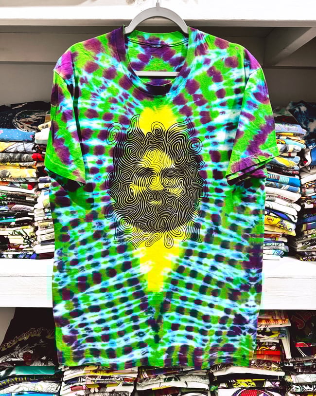 Grateful Dead ‘Optical Illusion Jerry’ Lot T-Shirt - Size L (long)