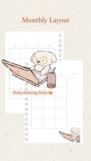 Image of Undated Panduh Planner