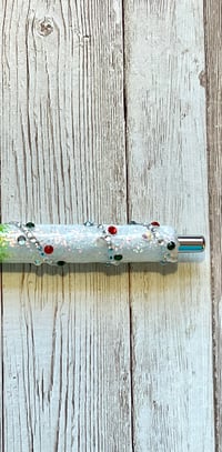 Image 2 of Glittered Grinch Themed Gel Pen