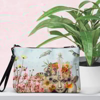 Image 1 of Following the Rhythm of the Moon in Spring -  Crossbody Bag - Crossover Purse