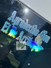 Agradecido Holographic Car Decal