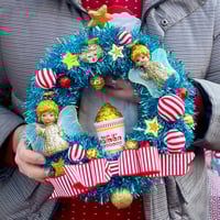 Image 3 of  June 1st Vintage Trash & Treasure Wreath Making Class