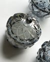GUNMETAL CRYSTAL CANDLE