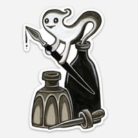 Image 1 of Ghostwriter Sticker