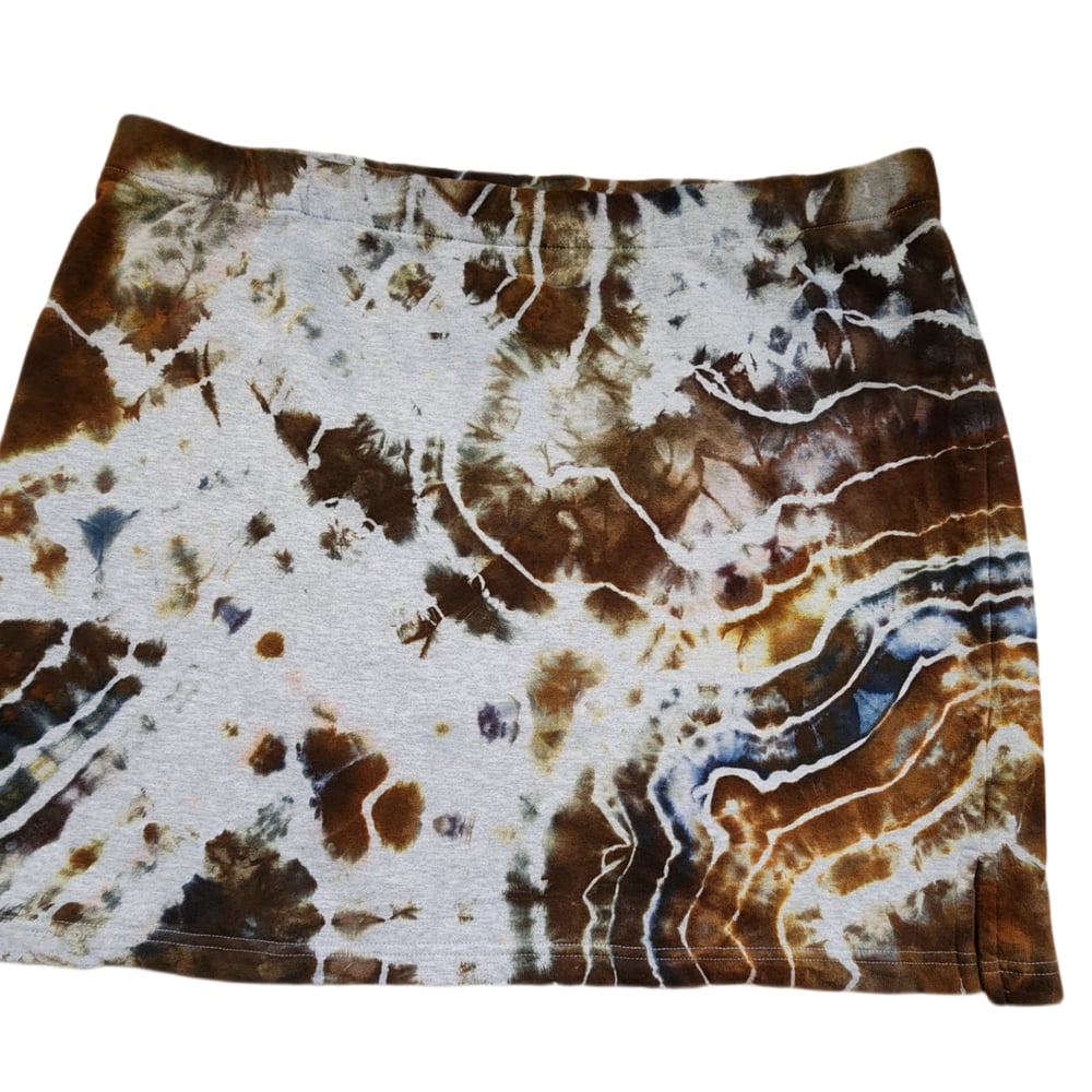Image of 2x nature geode mini skirt 