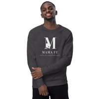 Image 2 of MamaFe "Faith of a Mustard Seed" Unisex Organic Raglan Sweatshirt