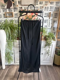 Image 3 of NWT ASOS  black slip skirt 