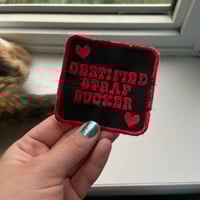 Image 3 of Certified Strap Sucker Embroidered Patch
