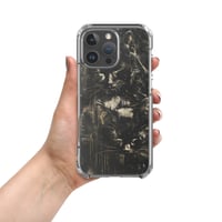 Image 1 of Cuddling Black Cats Goth Inspired Clear Case for iPhone®