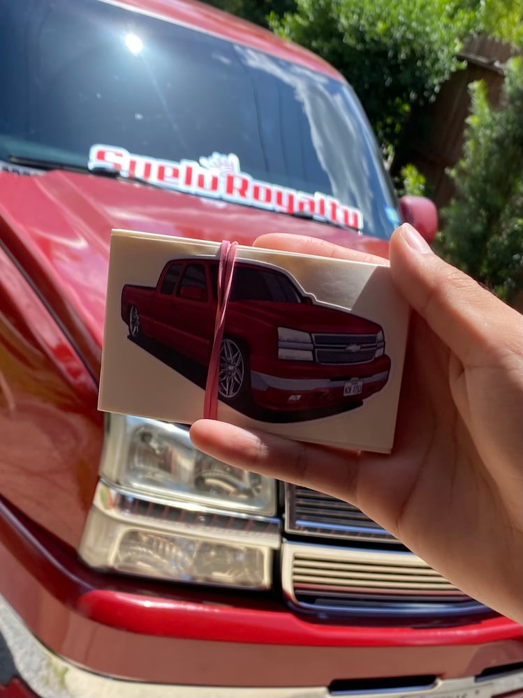 Image of Cartoon Truck Decal