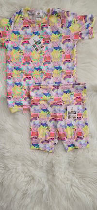 Image 3 of Peppa pig outfit shirt and bike short