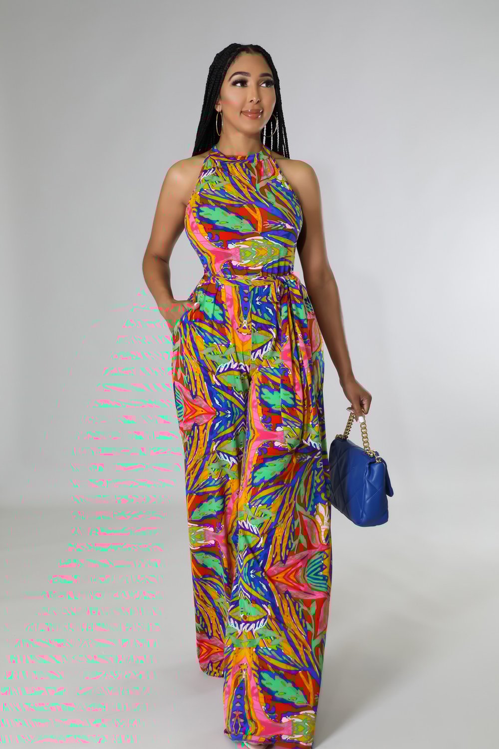 Image of TROPICAL LIFE JUMPSUIT 