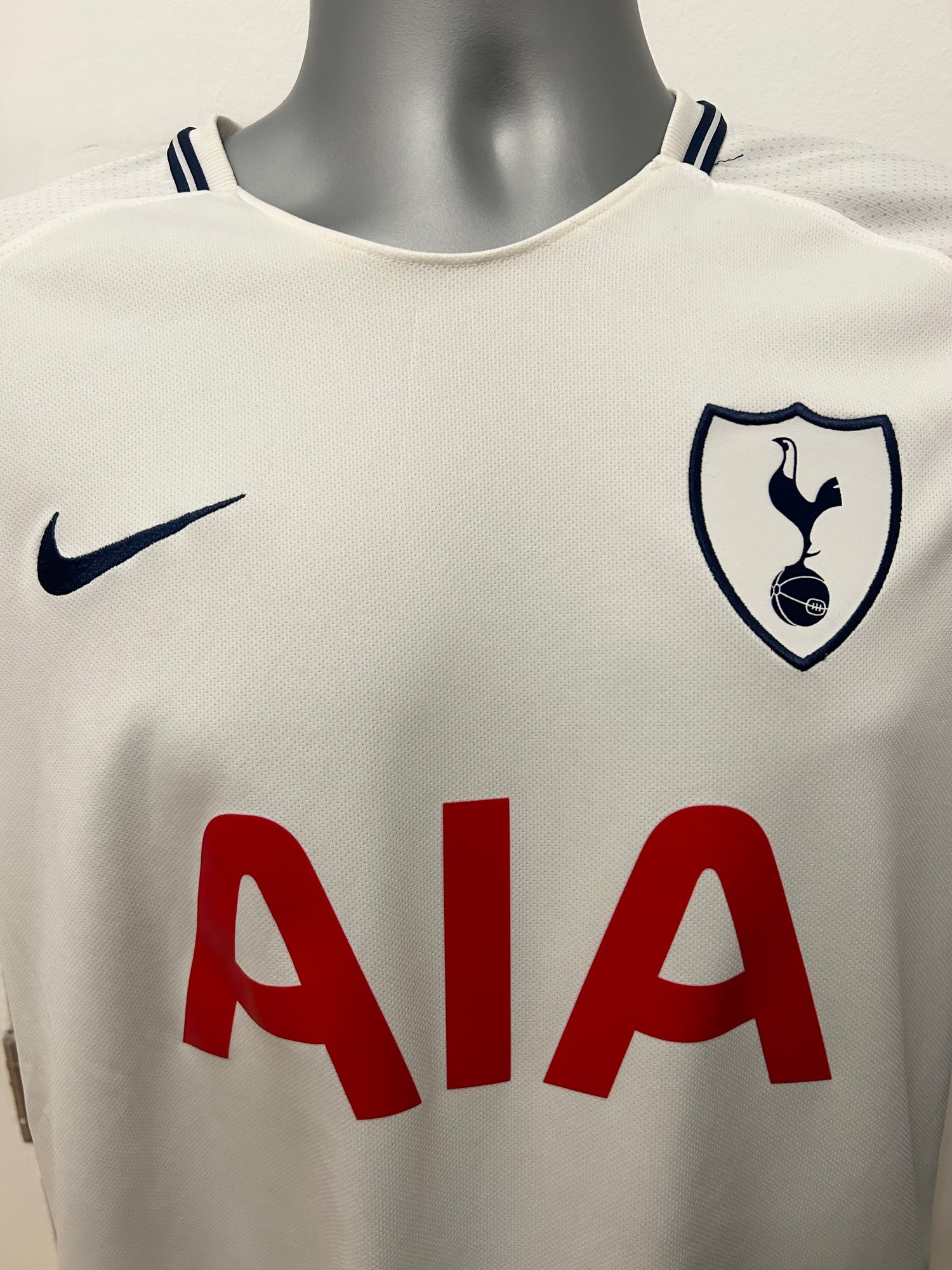 Image of Tottenham Hotspur “DEMBÉLÉ 19” 2017/18 Home Shirt + UCL patches (M)