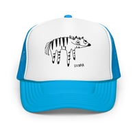 Image 24 of Foam trucker hat zebra 