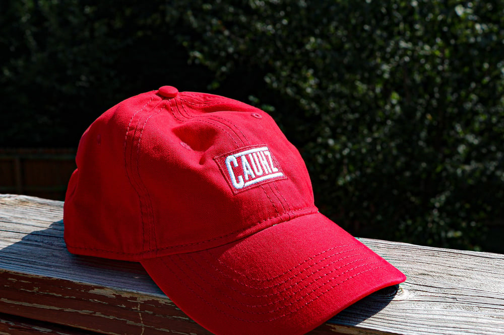 Image of Cauhz™️ Embroidered Red Dad Hat