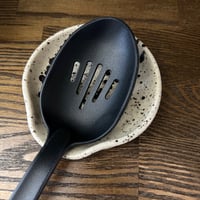 Image 3 of Spoon Rest - Leaky Pen - Owl Detail - 3