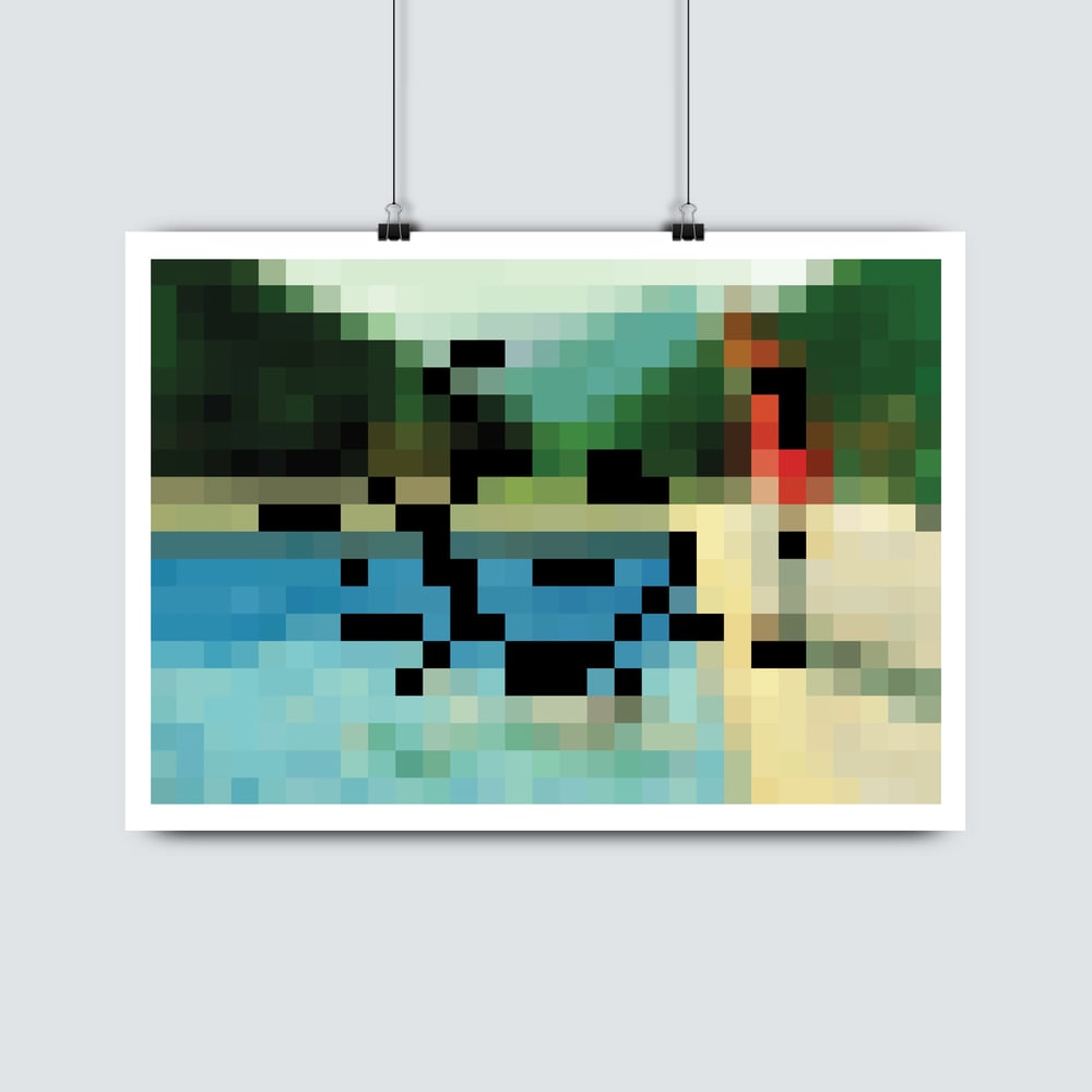David Hockney ⢠Portrait of an Artist (Pool with Two Figures) / Pixology
