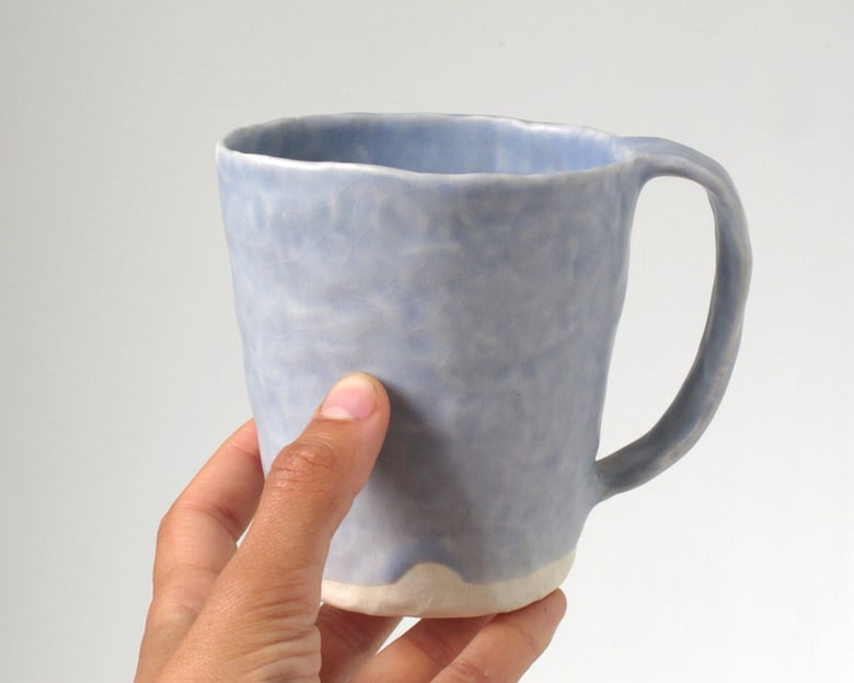 Image of pale periwinkle cup