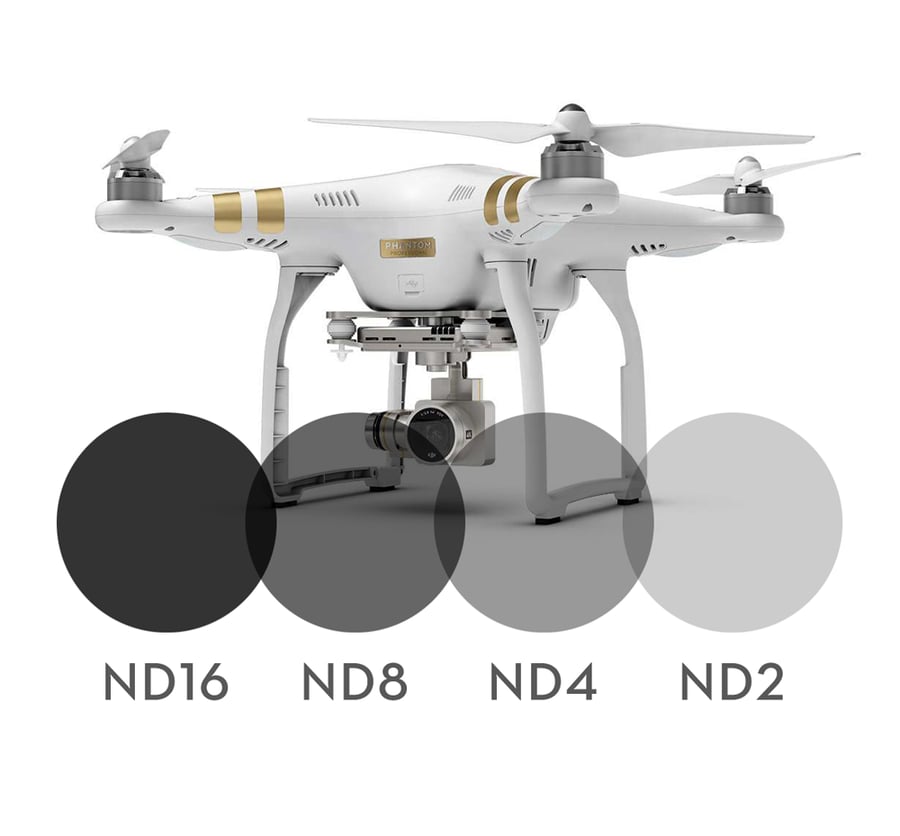Image of 4-pack Neutral Density filters for DJI Phantom 3 Professional/Advanced