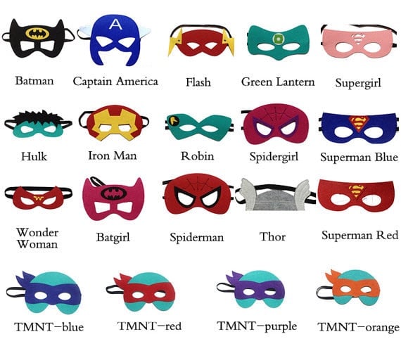 Image of Superhero Masks