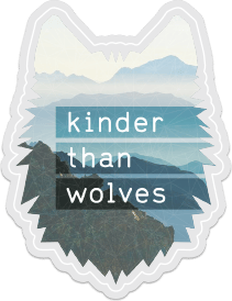 Image of Clear Wolf Sticker
