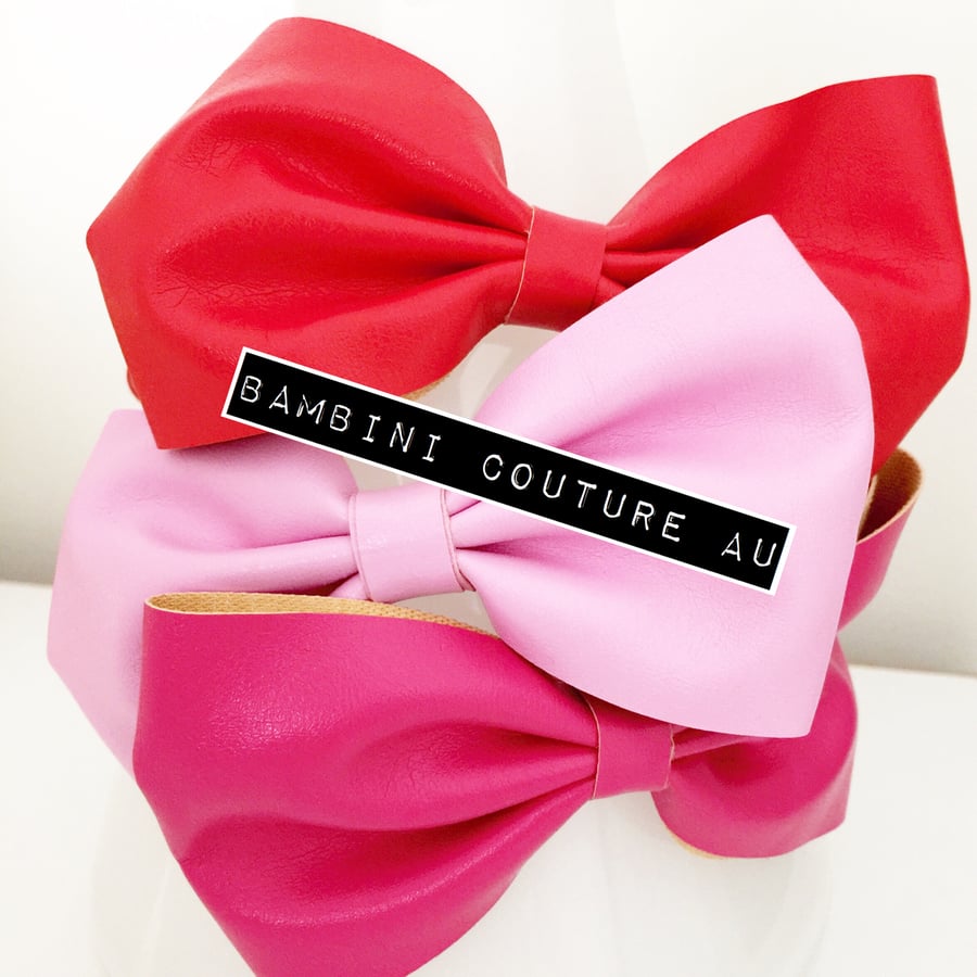 Image of |||| IN STOCK |||| Leatherette Headbands (Assorted Colours)