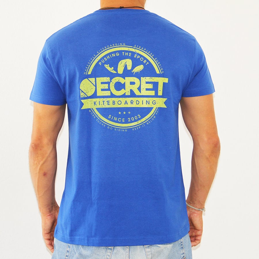 Image of SECRET T-SHIRT BLUE