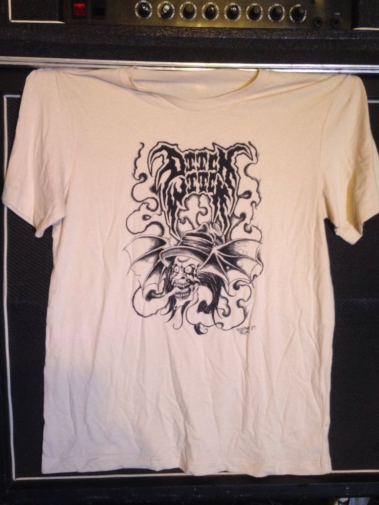 Image of "Ditch Witch" on Cream White T Shirt